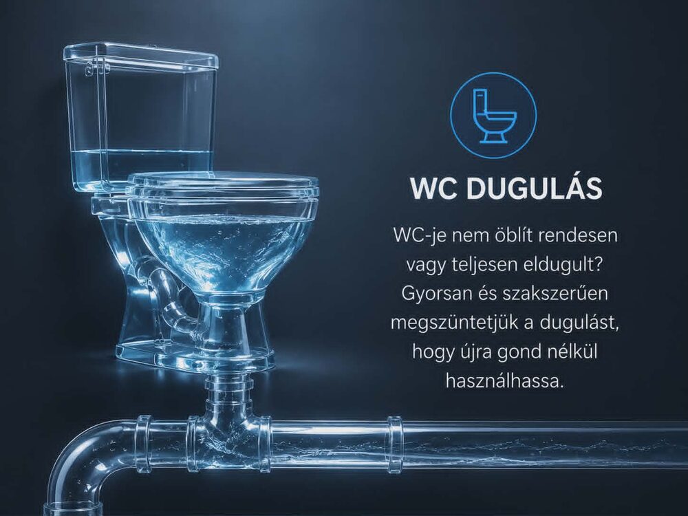 WC duguláselhárítás — Szabó Duguláselhárítás